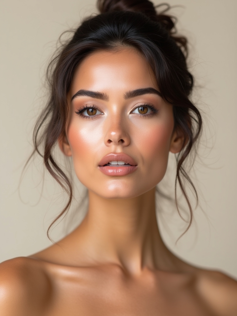 airy lifted natural brows