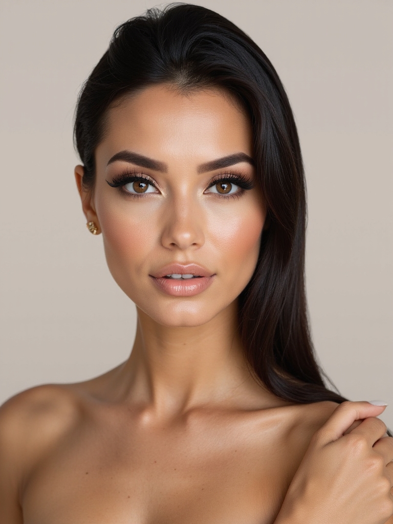 angled crisp elongated winged liner