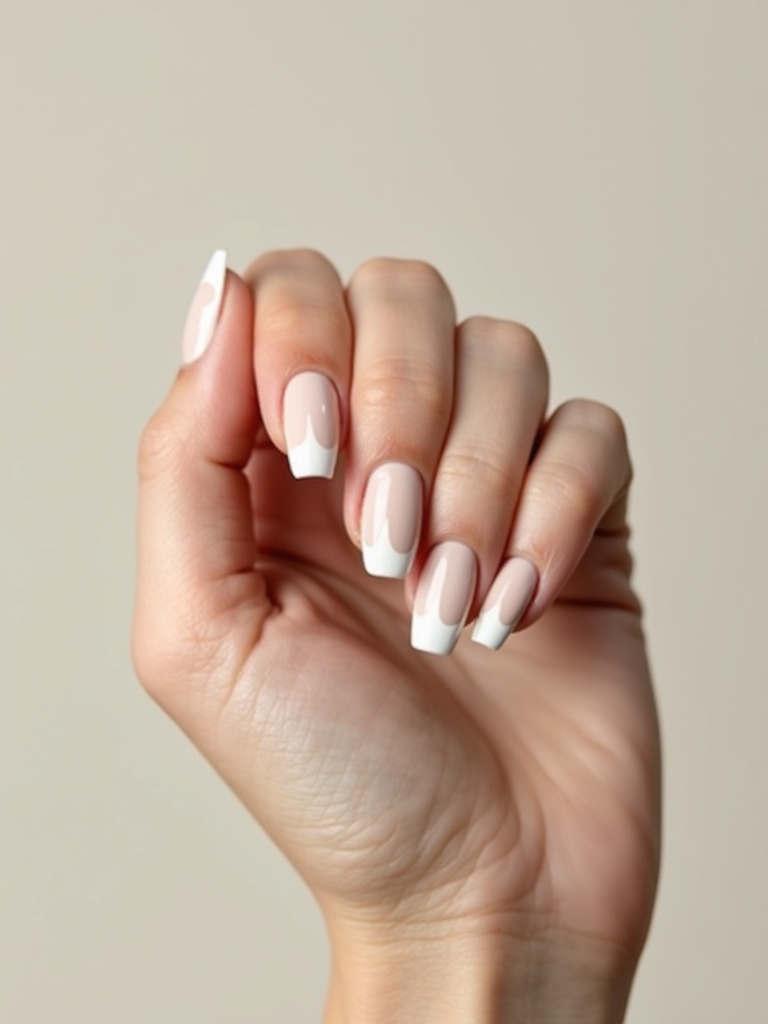 asymmetrical off center crescent moons