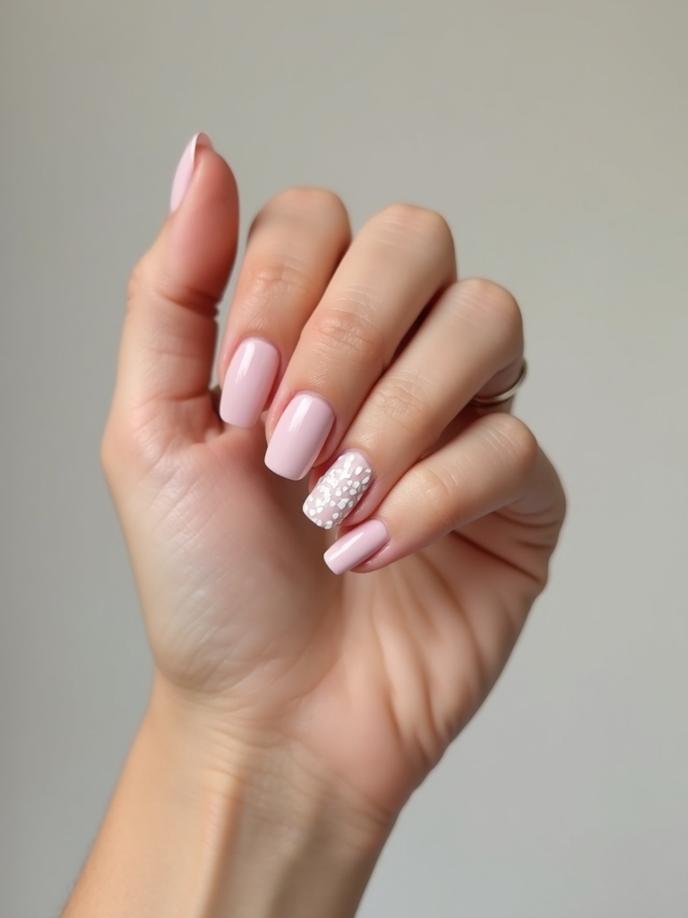 barely there milky floral