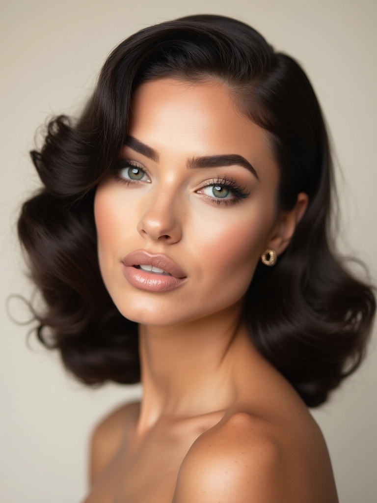 beige plush matte modern lip