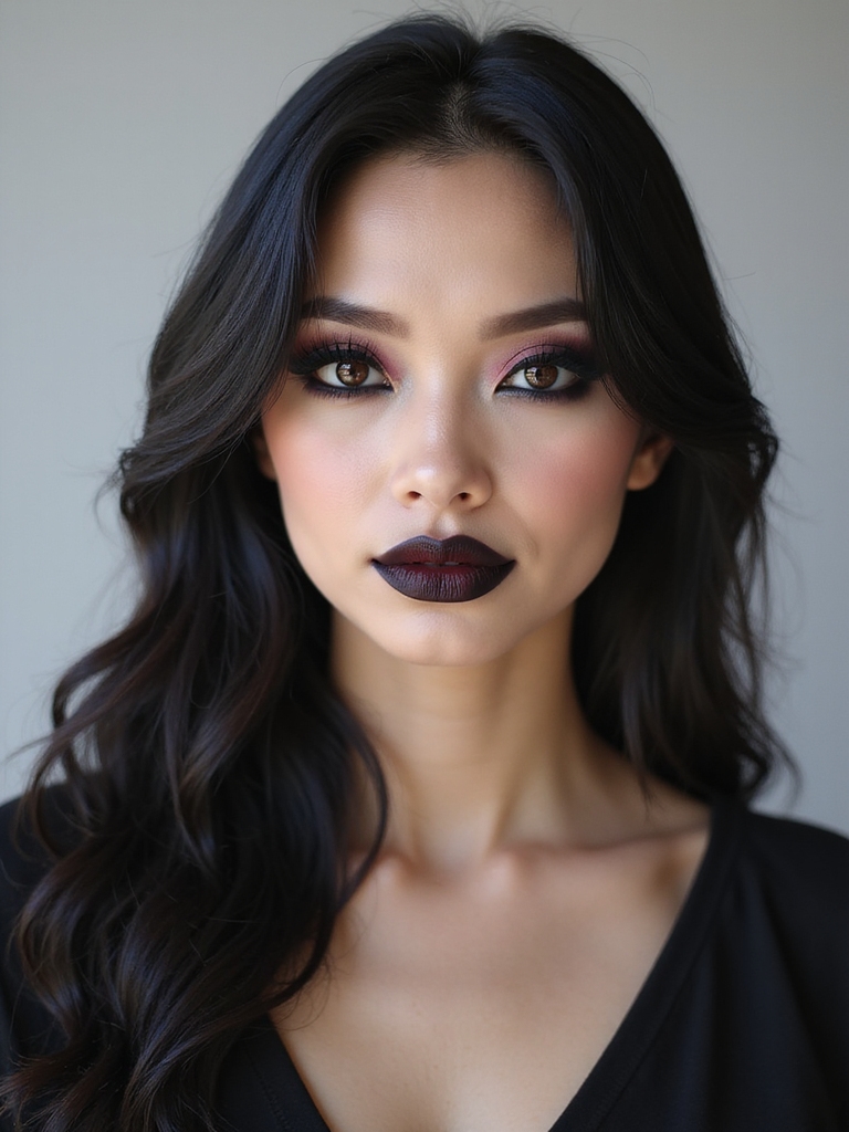 blackened berry gothic flush