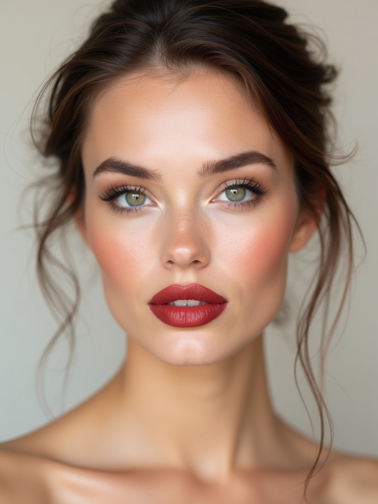 blurred center tapped lip tint