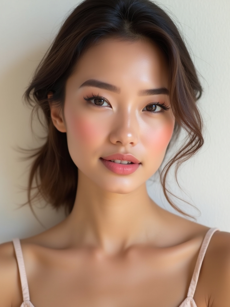 blush placement by face shape