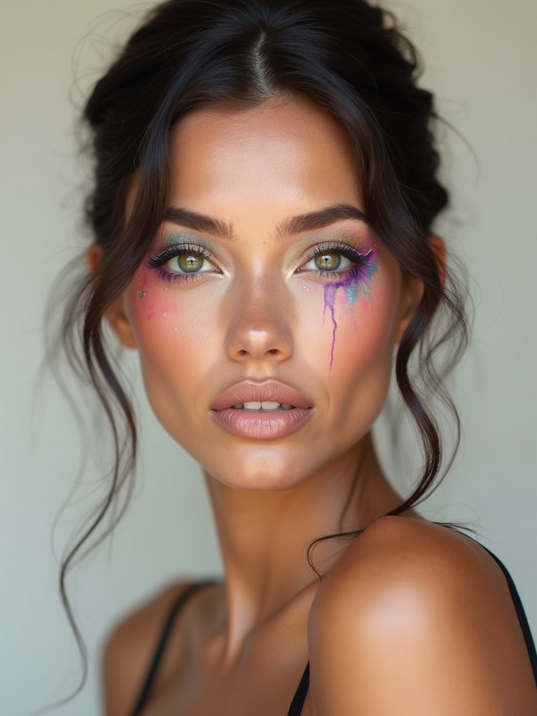 bold alternative makeup styles