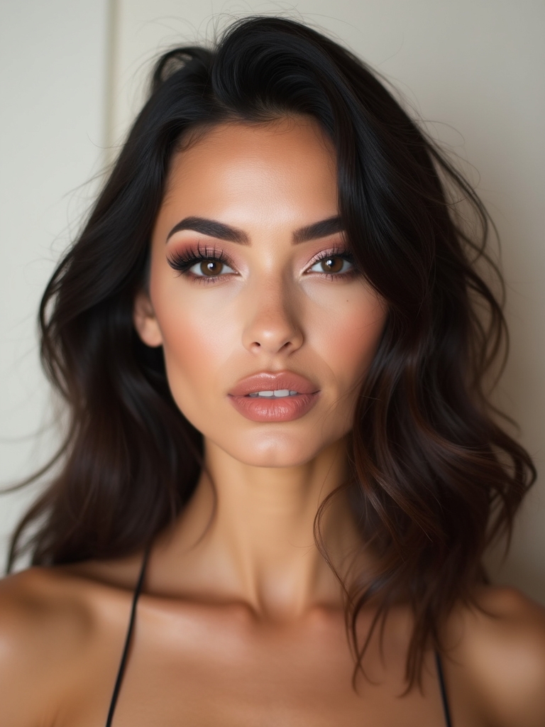 bold confident baddie makeup