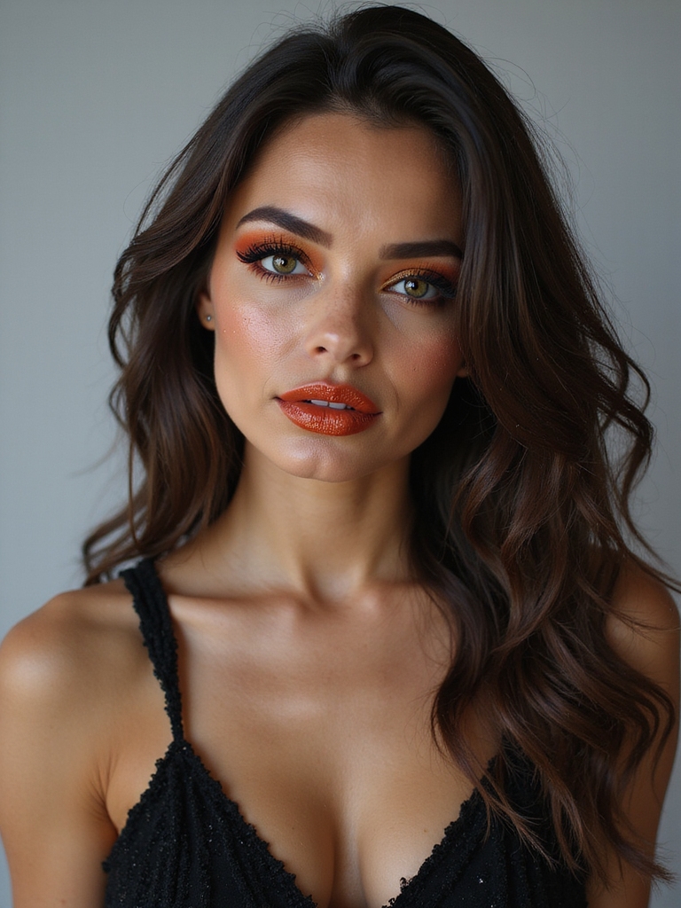 bold easy halloween makeup