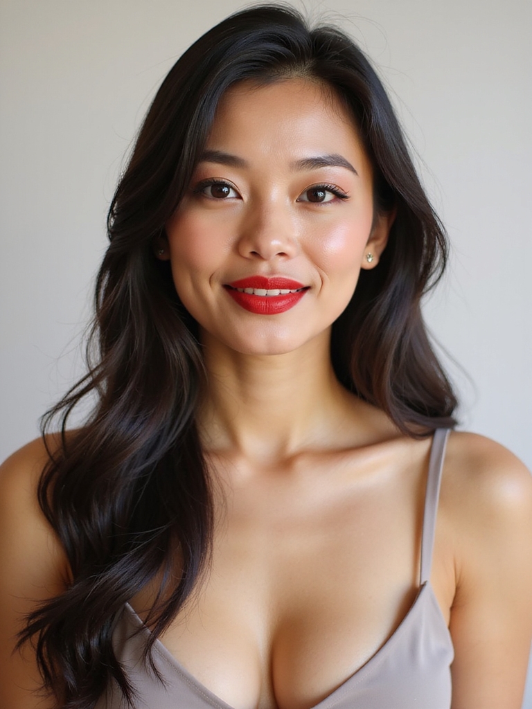 bold red lips naturaleyes