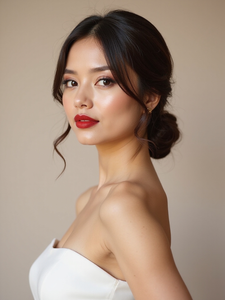 bold red minimal eyes