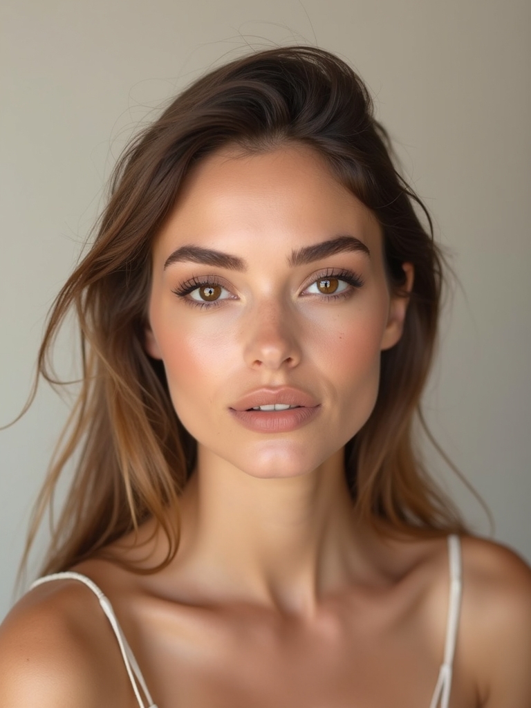 champagne inner corner brightening technique