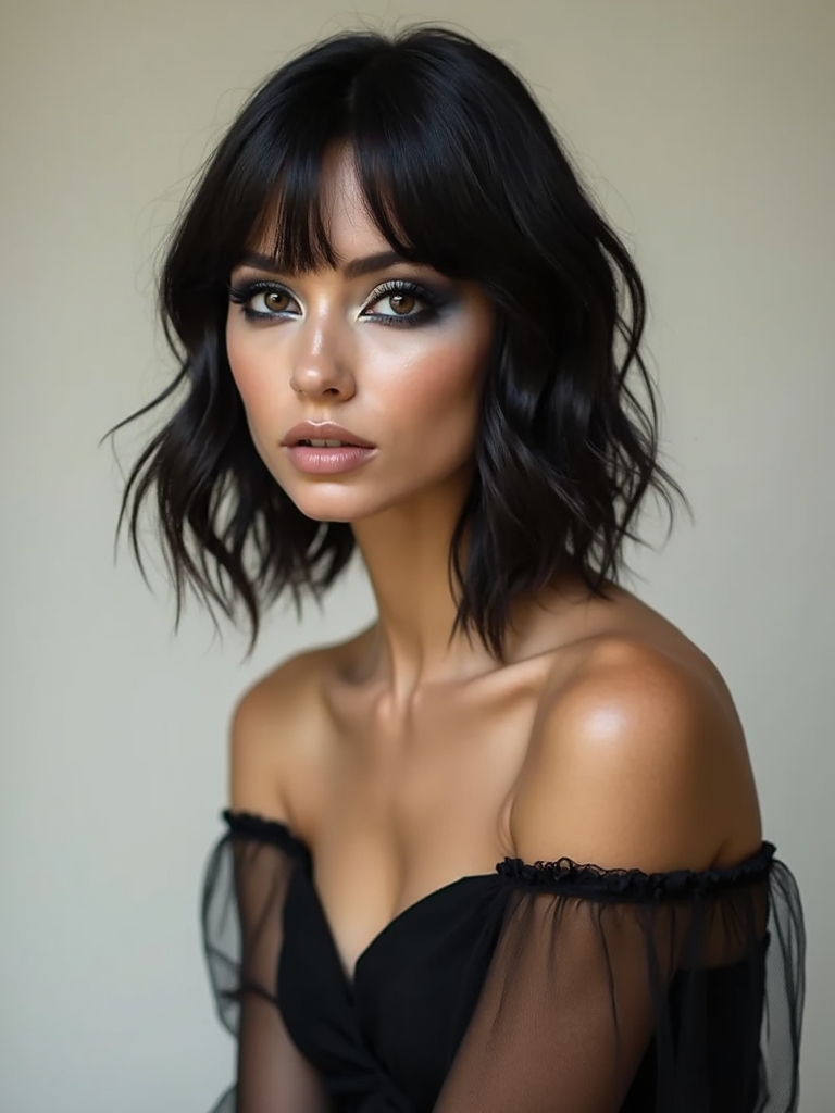 charcoal plum moonlit smoky eye