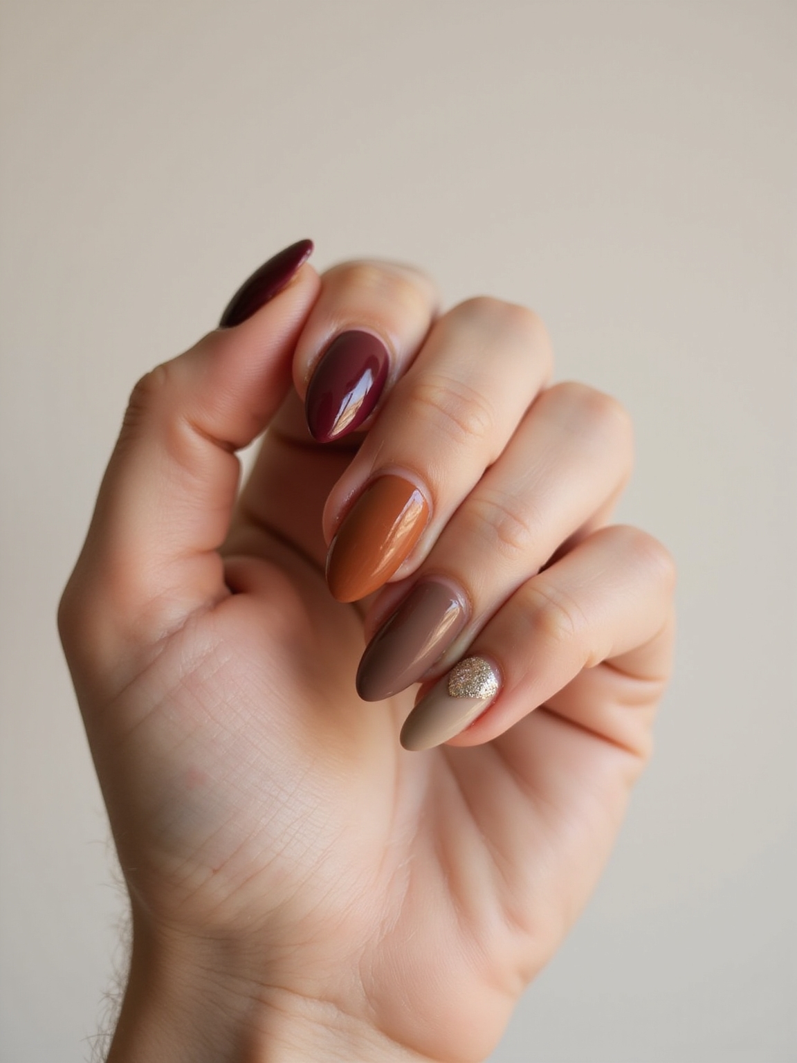 chic november fall nailstyles