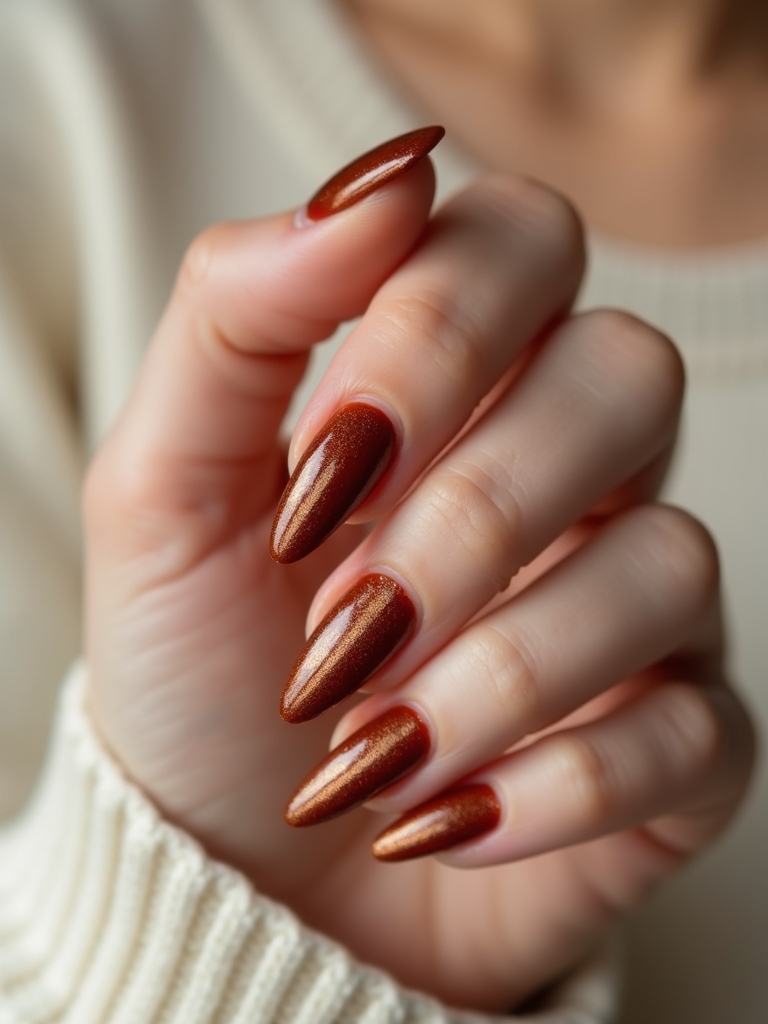 cinnamon glazed rounded almond