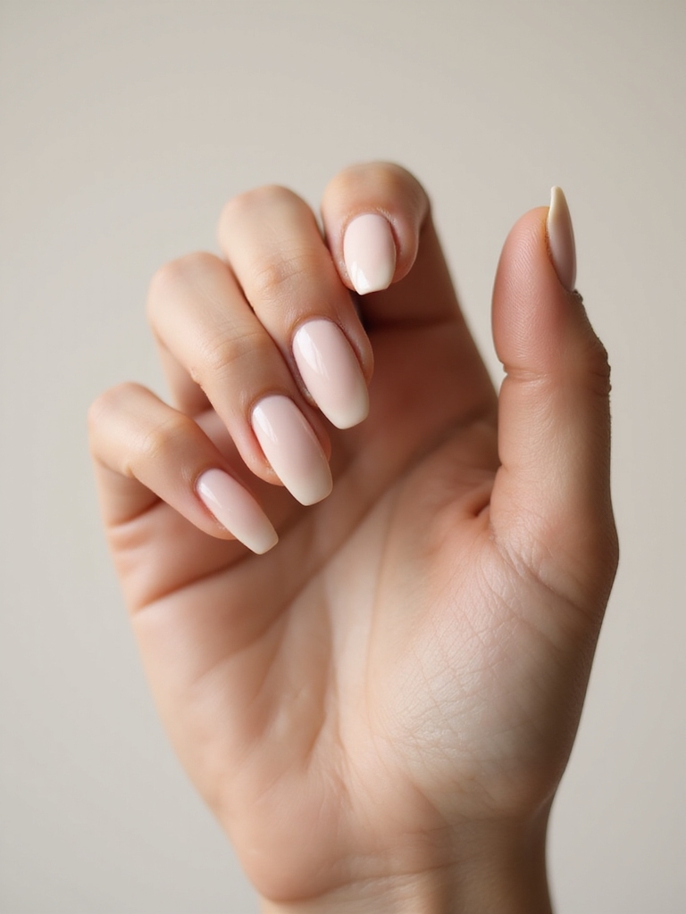 clean nude almond shine