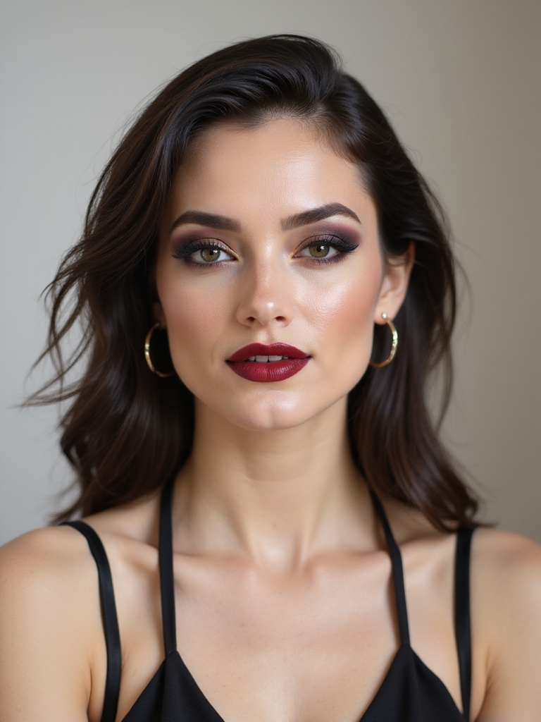 cool toned carved cheekbone definition