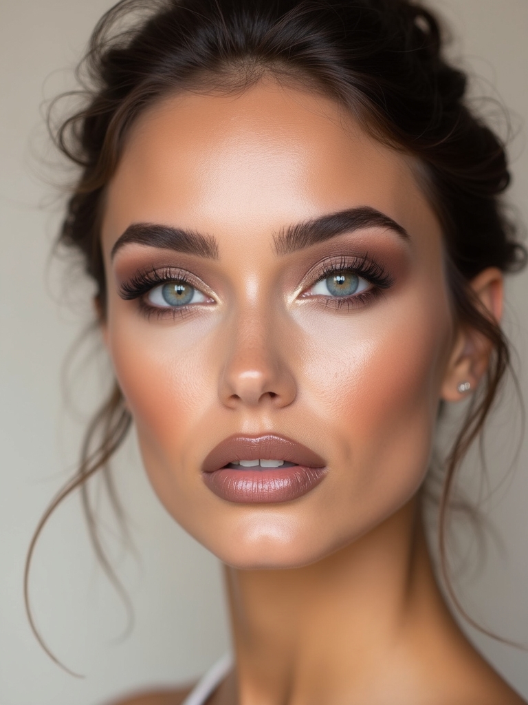 cool toned taupe crease contour