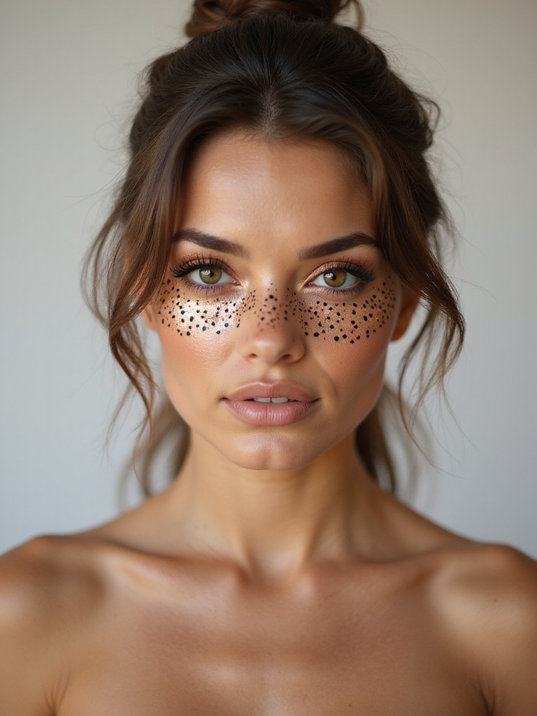 copper foil cheetah eyecut