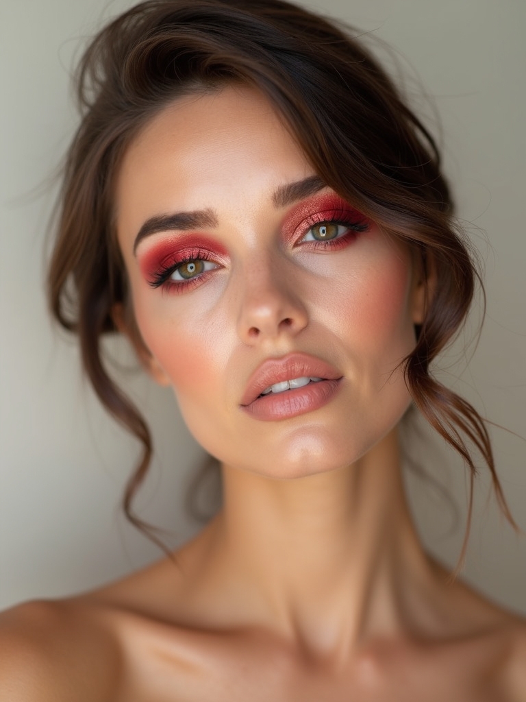 cranberry centered diffused halo glow