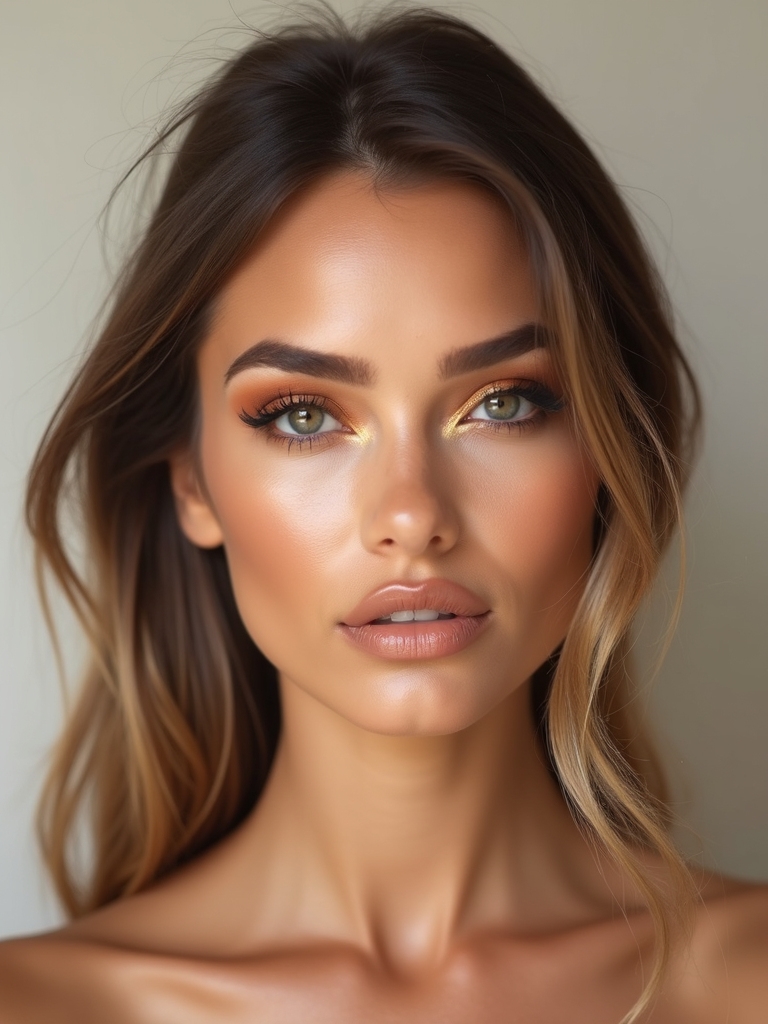 creamy caramel bronze glow