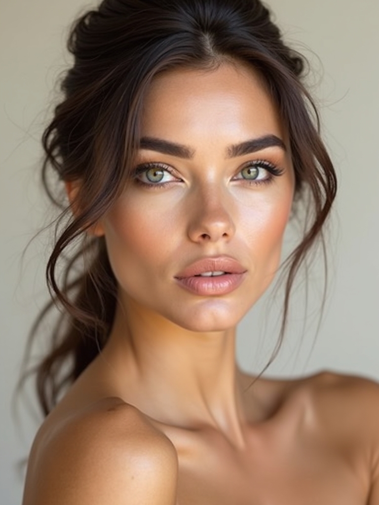 creamy subtle glow placement