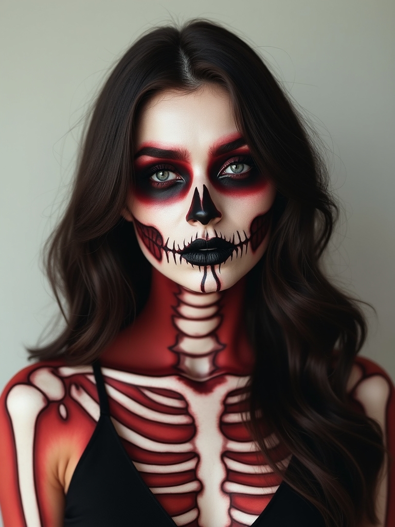 crimson sculpted undead bone