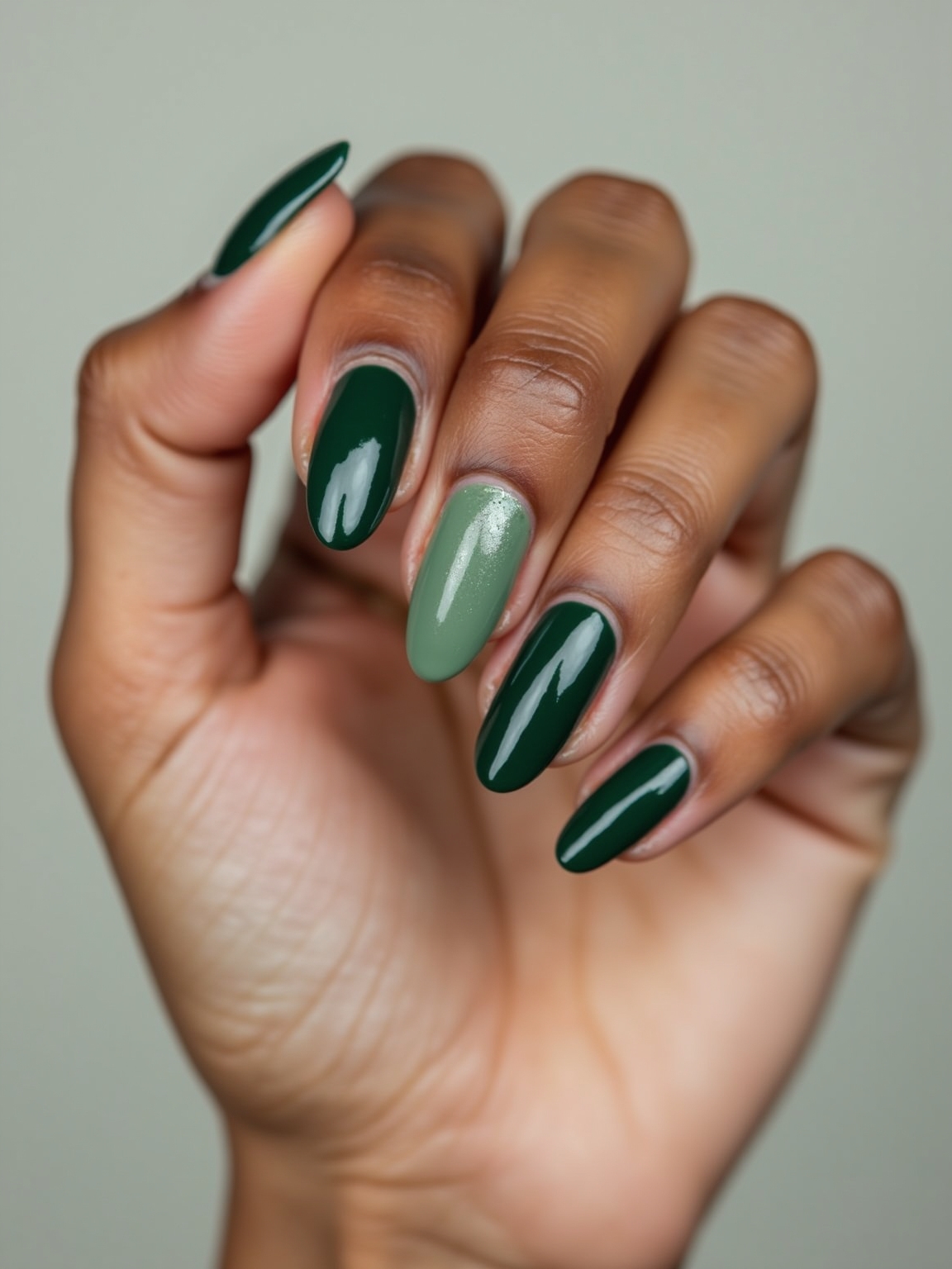 deep evergreen botanical accent