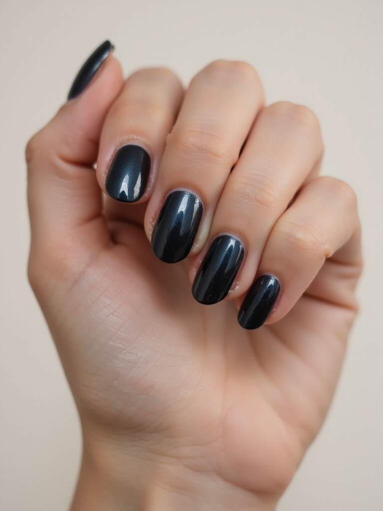 deep indigo mirror chrome