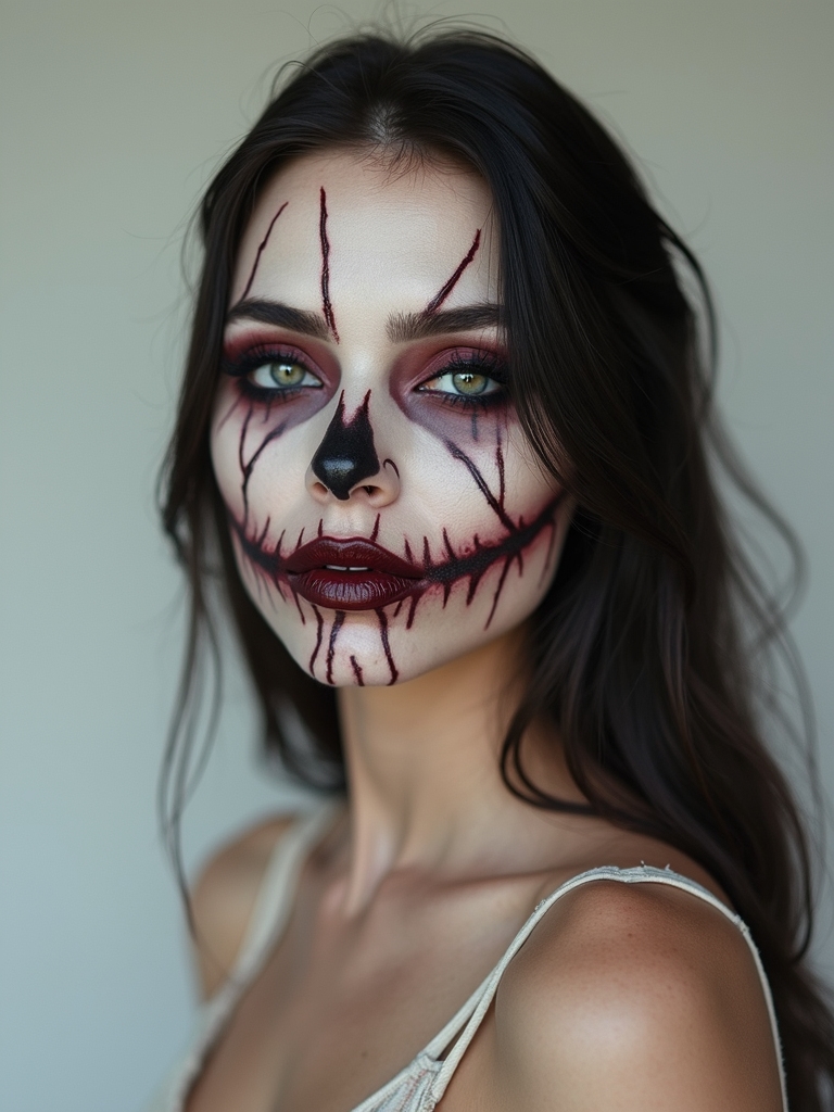 delicate cracked vein undead effect