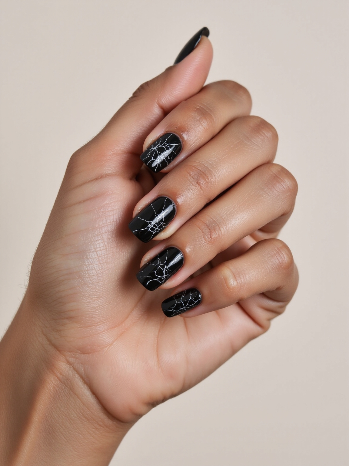 delicate spiderwebs glossy contrast