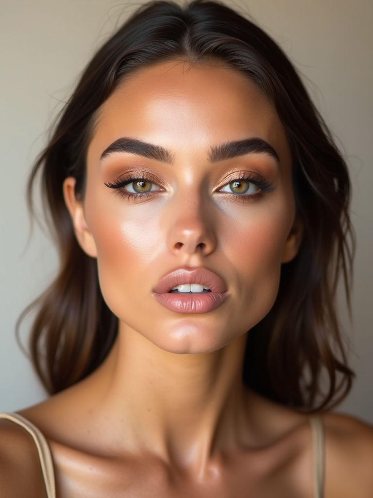 dewy bronze glossy latte lids