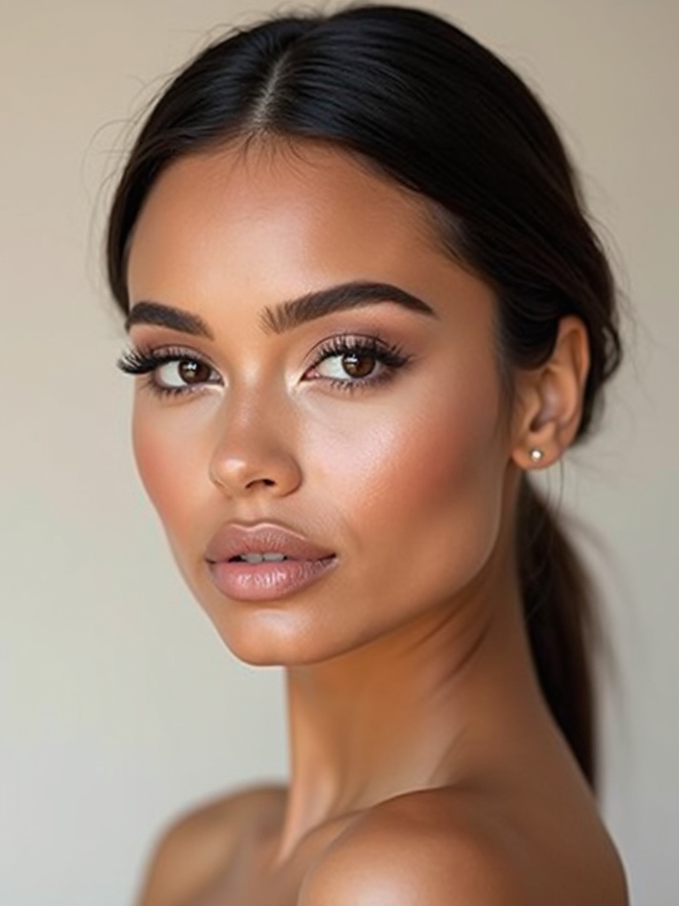 dewy dimensional feathery browed glow