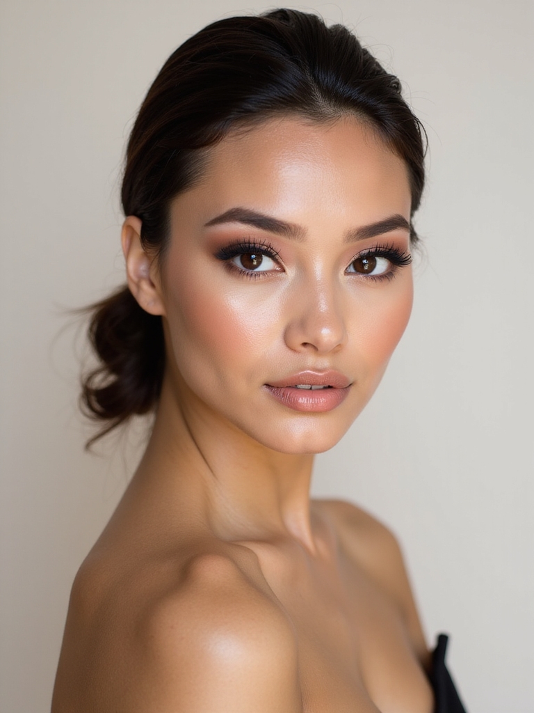 dewy layered glass skin glow