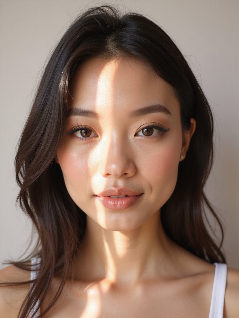 dewy sunlit nose highlight