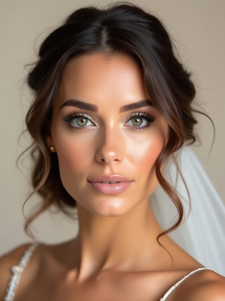 diamond dusted bridal glow lids