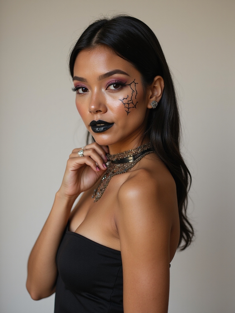dramatic halloween makeup transformations