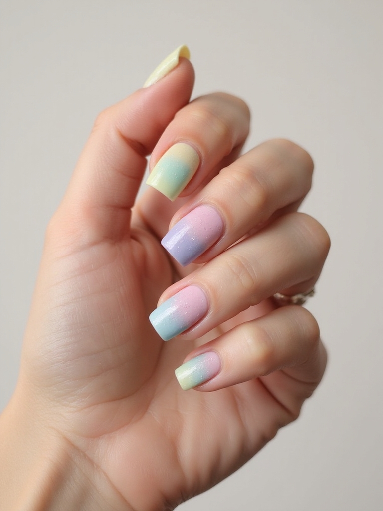 dreamy pastel y2k ombr