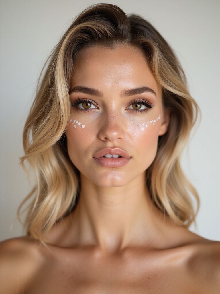 earthy brown deer inspired eye