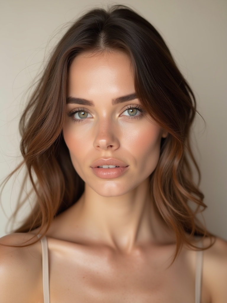 effortless minimalist nude makeup
