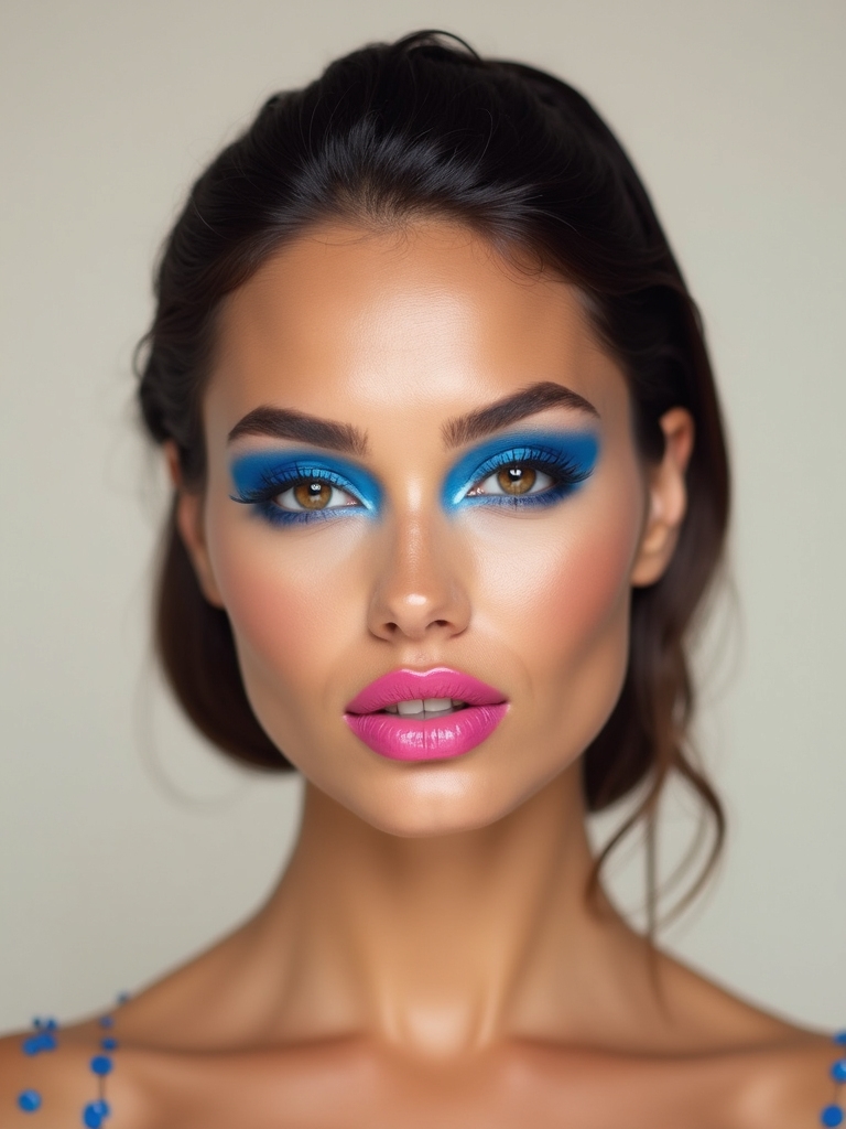 electric cobalt lids glossy pink