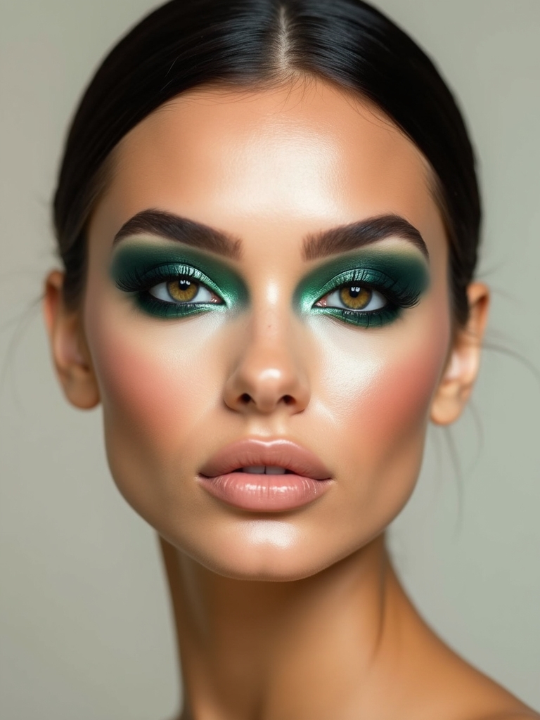 emerald smoky eye technique