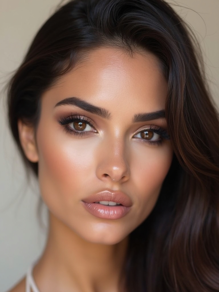espresso smudged softly diffused lashes