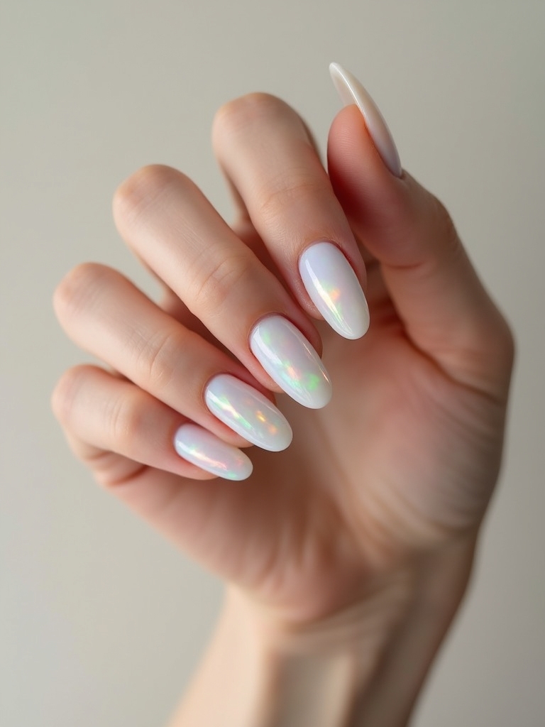 ethereal opalescent cat eye finish