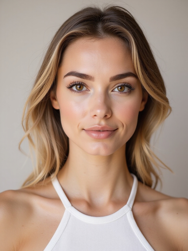 feathered natural looking soft brows