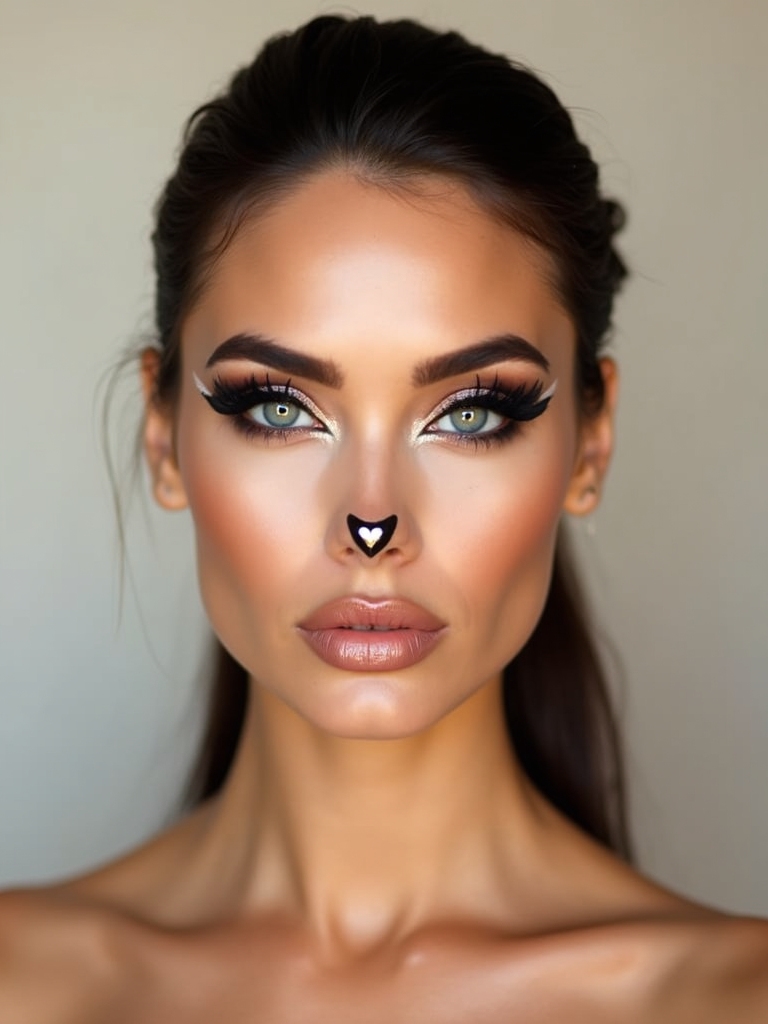 fierce fun eye catching catmakeup