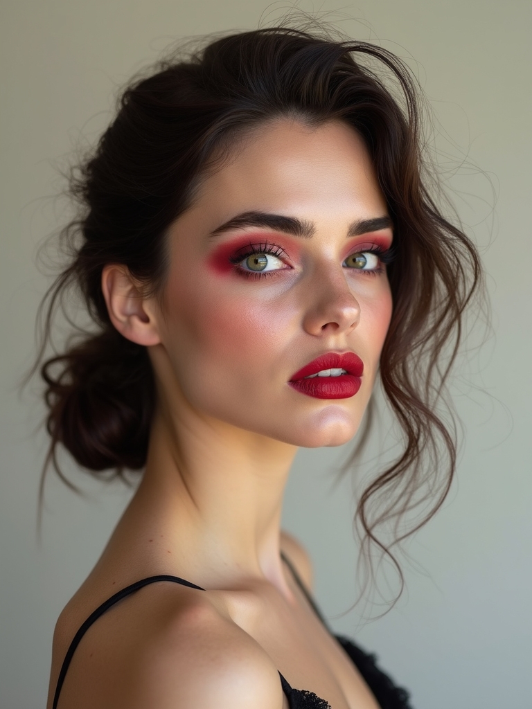 flushed petal thorned lips