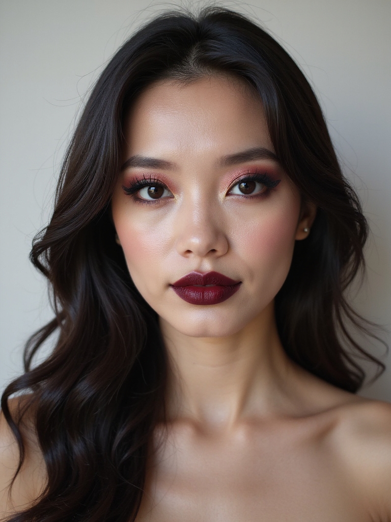 glamorous sculpted vampiric siren