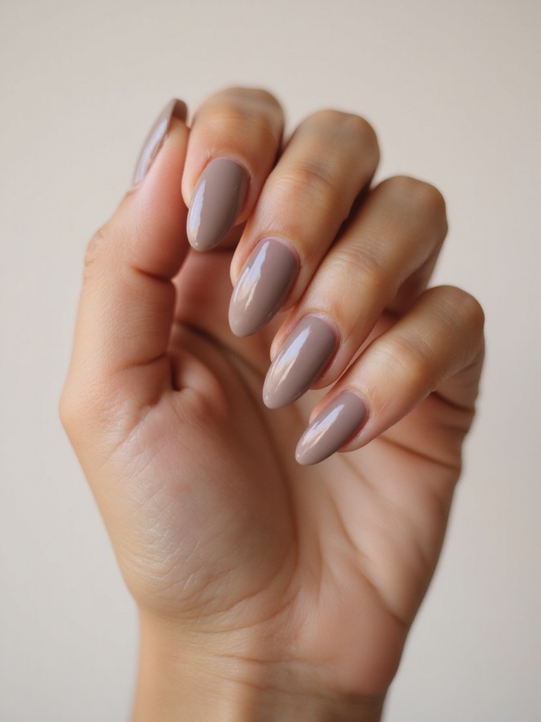 glassy taupe translucent elegance