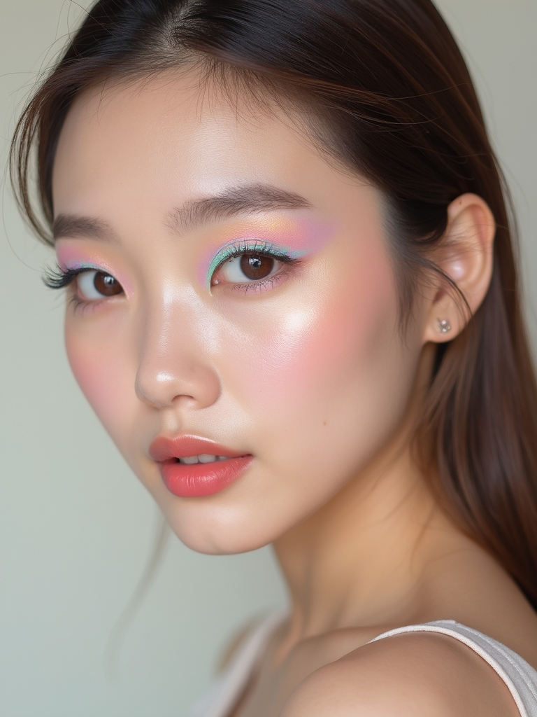 glazed sorbet pastel eye