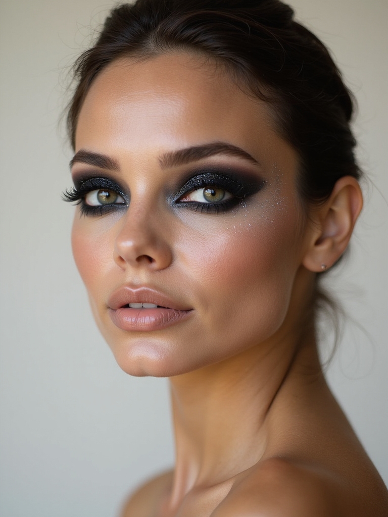 glittery onyx smoky intensity