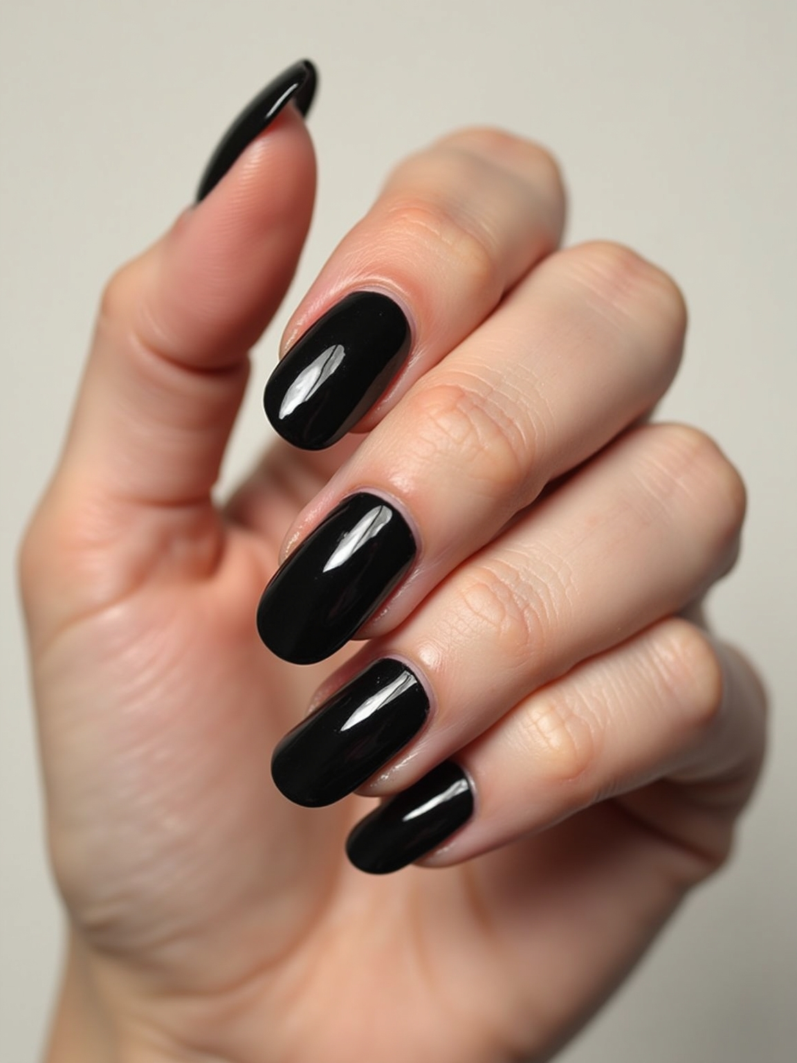 glossy black dripping ink